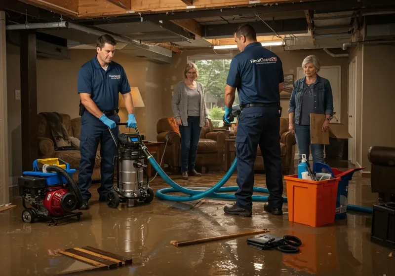 Basement Water Extraction and Removal Techniques process in Gaston County, NC